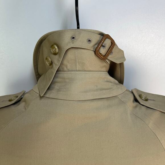 Burberry Beige Westminster Heritage Trench Coat Nova Check Removable No Liner - Picture 10 of 13